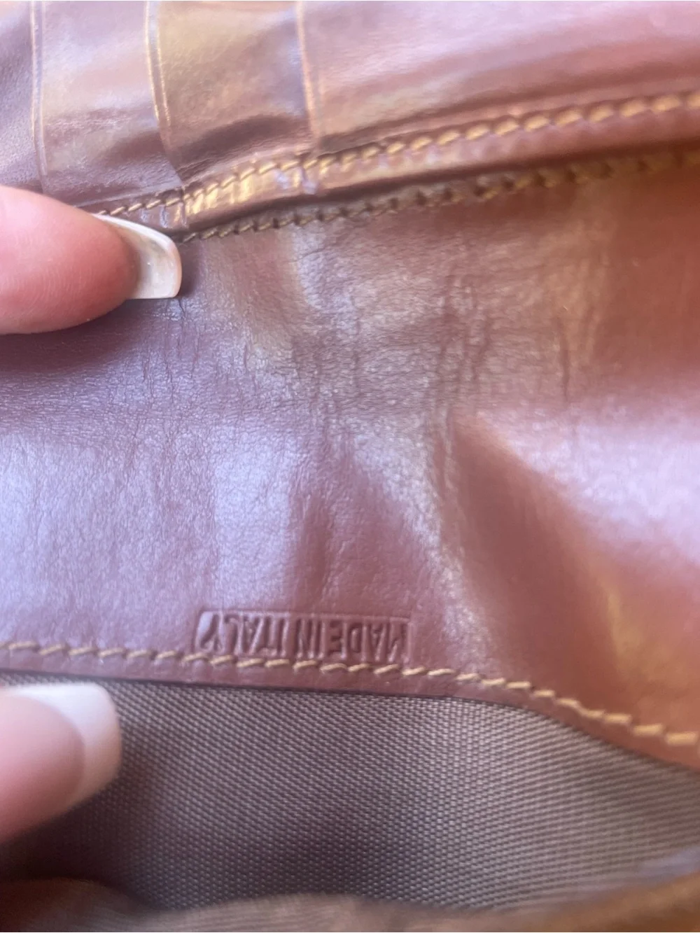Burberry Beige Brown Check Floral Trim Continental Wallet - Picture 11 of 15